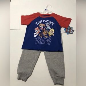 Paw Patrol two piece toddler Boy set zise 3(F)